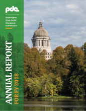 2018 Annual report cover